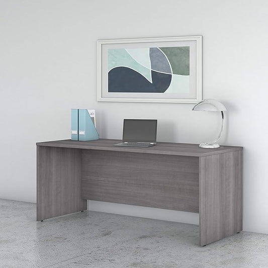 Bush Business Furniture Studio C Office Desk, Computer Table for Home or Professional Workspace, 72W x 30D, Platinum Gray