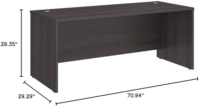Bush Business Furniture Studio C 72W x 30D Office Desk in White