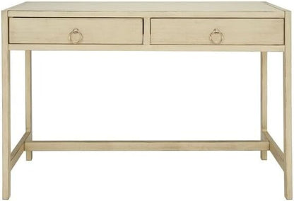 SAFAVIEH Home Collection Esther Antique White 2-Drawer Desk, Medium