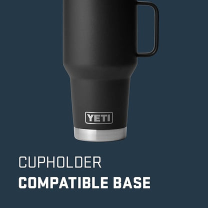 YETI Rambler 30 oz Travel Mug, Stainless Steel, Vacuum Insulated with Stronghold Lid