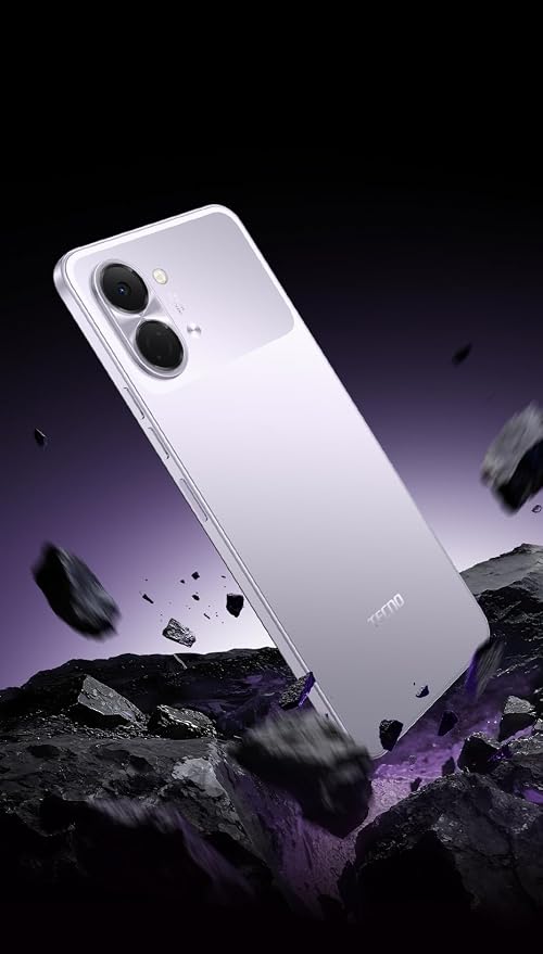 Tecno Spark 3 GO Ai 4G LTE (128GB + 4GB) (Compatible with Tmobile Mint Tello Boost Mobile and Worldwide) Dual SIM 6.74" 13MP Camera Model KN3 (Ink Black)