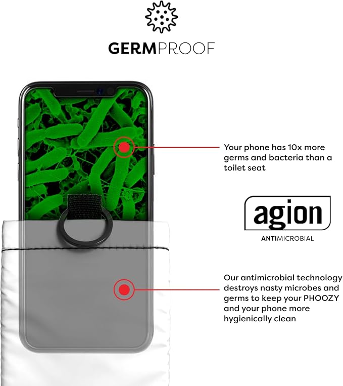 PHOOZY Apollo II Thermal Phone Case with NASA-Derived Technology - Extends Battery Life 4X in Hot or Cold Weather - Military Grade 8-Foot Drop Protection Insulated Pouch - Medium Black