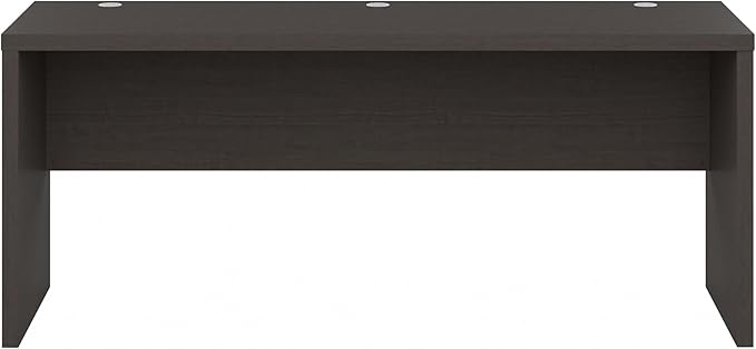 Bush Business Furniture Echo Computer Desk, 72W, Charcoal Maple