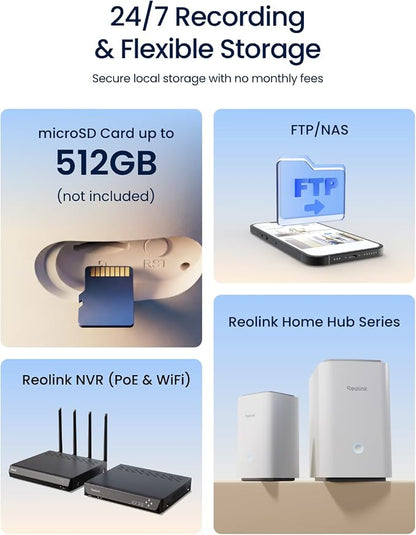 REOLINK OMVI 3i WiFi, 10MP+8MP 4K, Triple-Lens Outdoor Security Camera | 180° Panoramic + Pan-Tilt, SyncTrack&Auto Tracking, Dual-Band WiFi 6, Smart Detection, Local AI Video Search, No Monthly Fees