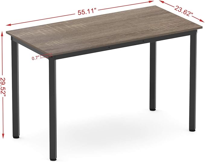Weehom Computer Desk Home Office Writing Desk Study Laptop/Dining Table