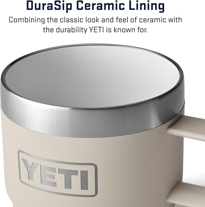 YETI Rambler 6 oz Stackable Mug, Stainless Steel, Vacuum Insulated Espresso/Coffee Mug, 2 Pack