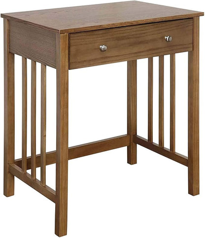Convenience Concepts Designs2Go Mission Desk with Keyboard Drawer, Driftwood
