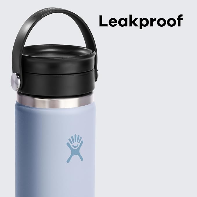 Hydro Flask Flex Sip Coffee Tumbler – Insulated Stainless Steel, Non Spill, Leak Proof Travel Coffee Cup 16 Oz Harbor Blue