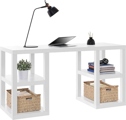 Ameriwood Home Parsons Deluxe Desk, White