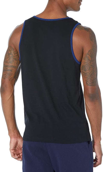 Amazon Essentials Men's Active Quick Dry Tech Stretch Moisture Wicking Lightweight Gym Tank Top