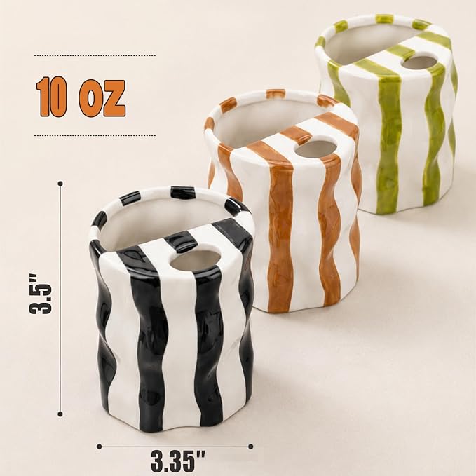 Espresso Cups Ceramic Coffee Mug Series European Striped Dot Coffee Cup And Saucer Mug Cake Plate Afternoon Tea Set Tea Cup And Saucer (Green 3)
