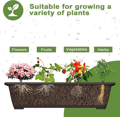 G TALECO GEAR Vertical Garden Planter, 5 Tiers Vertical Raised Garden Bed Metal Elevated Herb Planter Box Vegetable Flower Planters for Patio Deck Outdoor Indoor