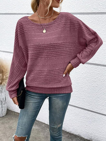 Womens Long Sleeve Shirts Crewneck Tunic Tops Pullover Sweaters Business Casual Blouses Fall Fashion 2026