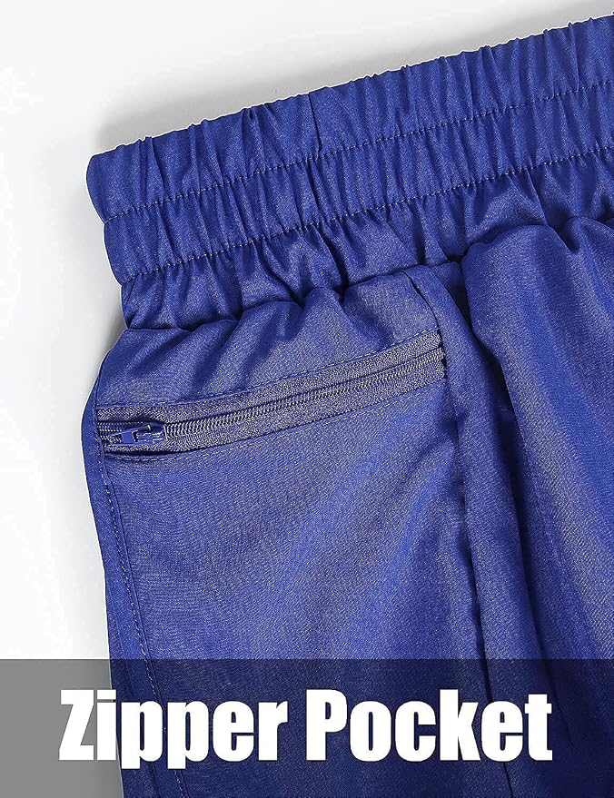 Blooming Jelly Women's Quick-Dry Running Shorts Workout Sport Layer Active Shorts with Pockets 1.75"