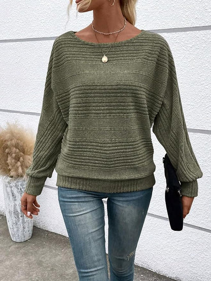 Womens Long Sleeve Shirts Crewneck Tunic Tops Pullover Sweaters Business Casual Blouses Fall Fashion 2026