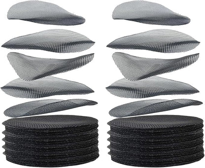 200 Pack 68MM, 2.7 inch Round Mesh Nets for Block Soil Leaking of 4 inch Nursery Pots(or Other Pots Bottom Around 2.7")