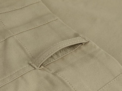 miduo Womens High Waisted Cropped Wide Leg Stretchy Straight Pants Trousers with Pockets