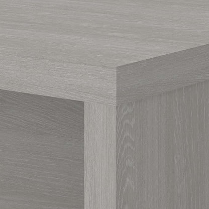 Bush Business Furniture Echo Desk Return/Bridge, Gray Sand