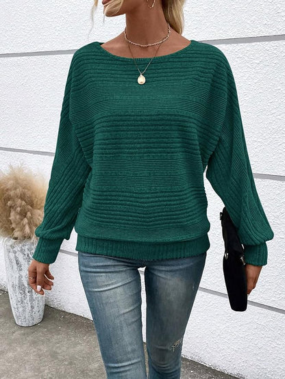Womens Long Sleeve Shirts Crewneck Tunic Tops Pullover Sweaters Business Casual Blouses Fall Fashion 2026