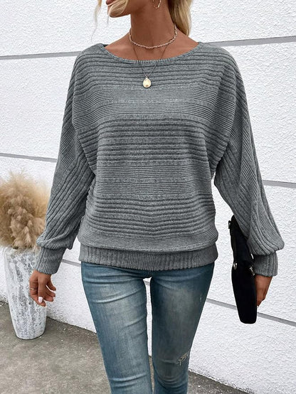 Womens Long Sleeve Shirts Crewneck Tunic Tops Pullover Sweaters Business Casual Blouses Fall Fashion 2026
