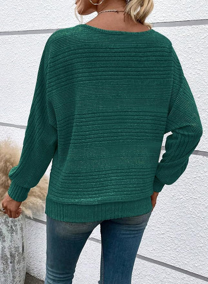 Womens Long Sleeve Shirts Crewneck Tunic Tops Pullover Sweaters Business Casual Blouses Fall Fashion 2026