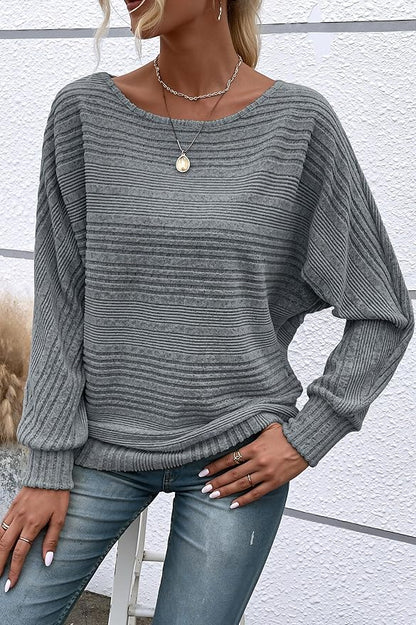 Womens Long Sleeve Shirts Crewneck Tunic Tops Pullover Sweaters Business Casual Blouses Fall Fashion 2026